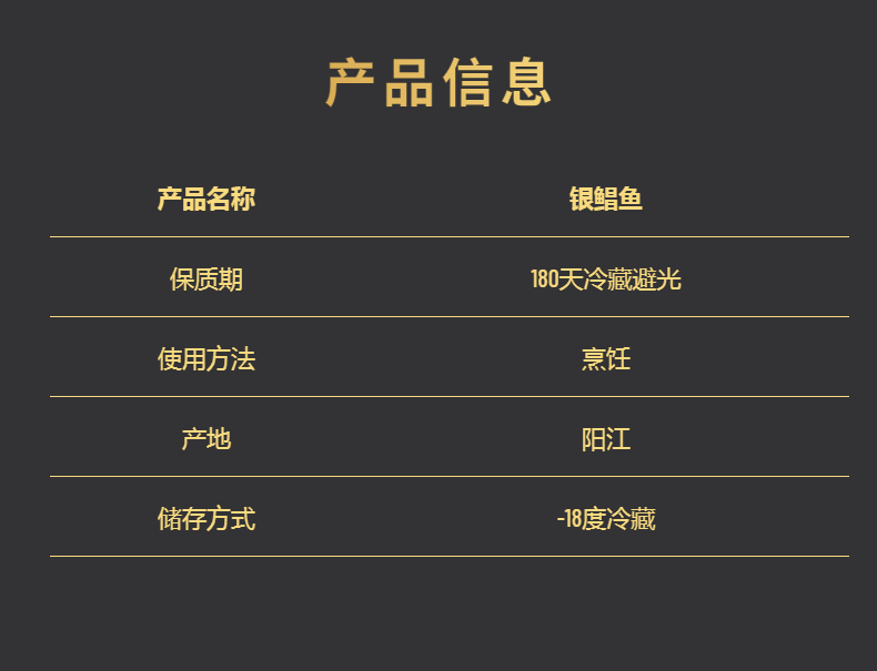 银鲳鱼（白鲳）