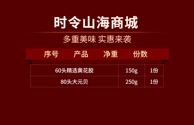花胶元贝双拼大礼包